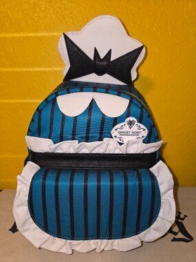 Loungefly Disney Haunted Mansion Ghost Host Mini Backpack